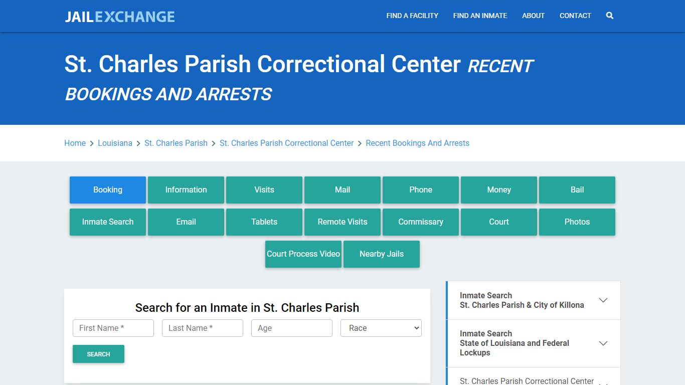 St. Charles Parish Correctional Center - Jail Exchange